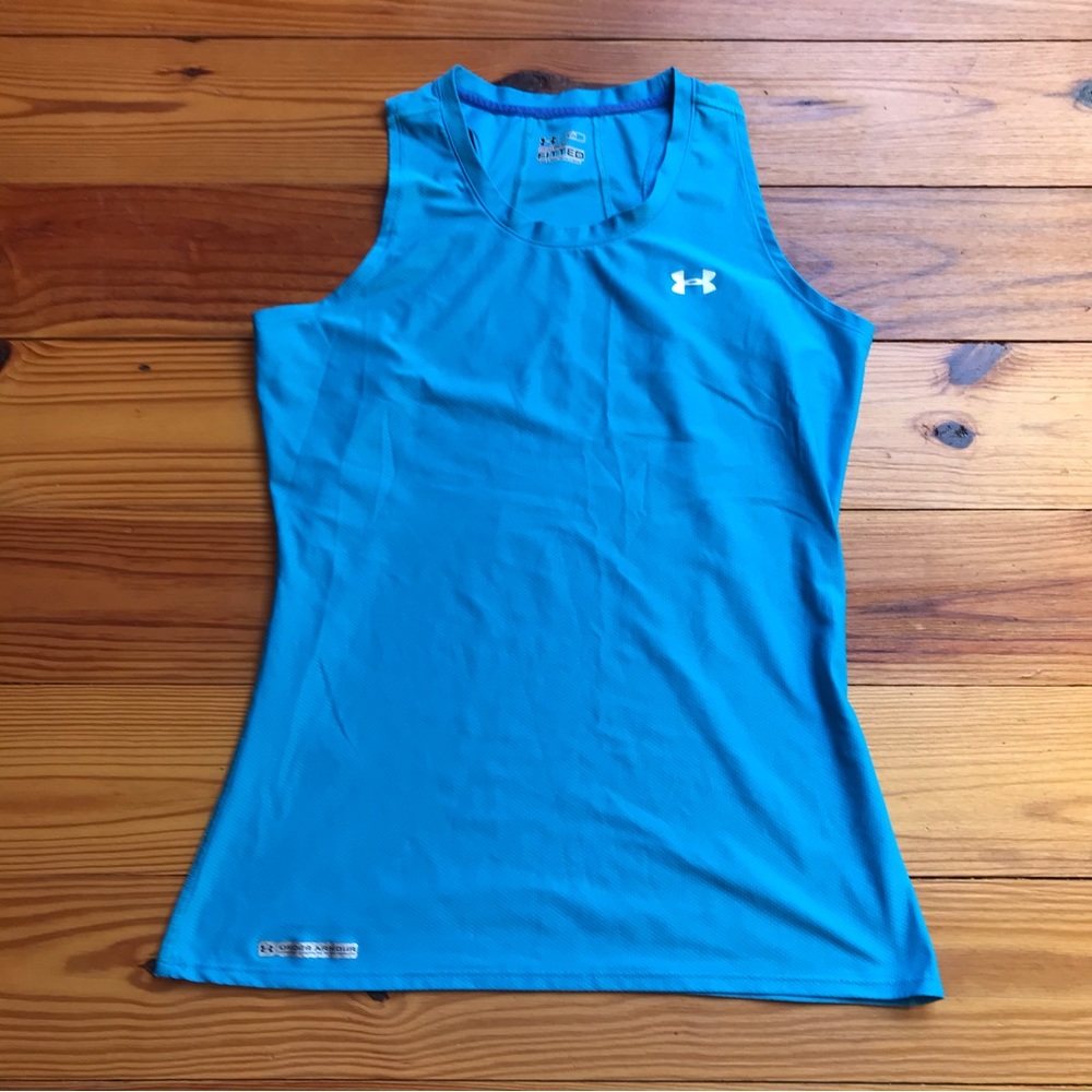 Under Armour Teal Tank Top, EUC, L